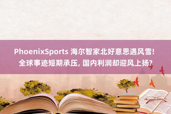 PhoenixSports 海尔智家北好意思遇风雪! 全球事迹短期承压， 国内利润却迎风上扬?