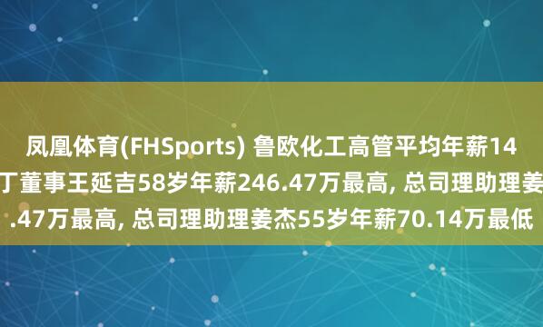凤凰体育(FHSports) 鲁欧化工高管平均年薪149.01万: 总司理及非零丁董事王延吉58岁年薪246.47万最高， 总司理助理姜杰55岁年薪70.14万最低