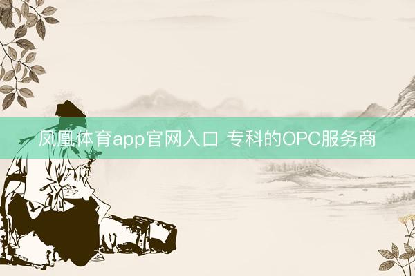 凤凰体育app官网入口 专科的OPC服务商